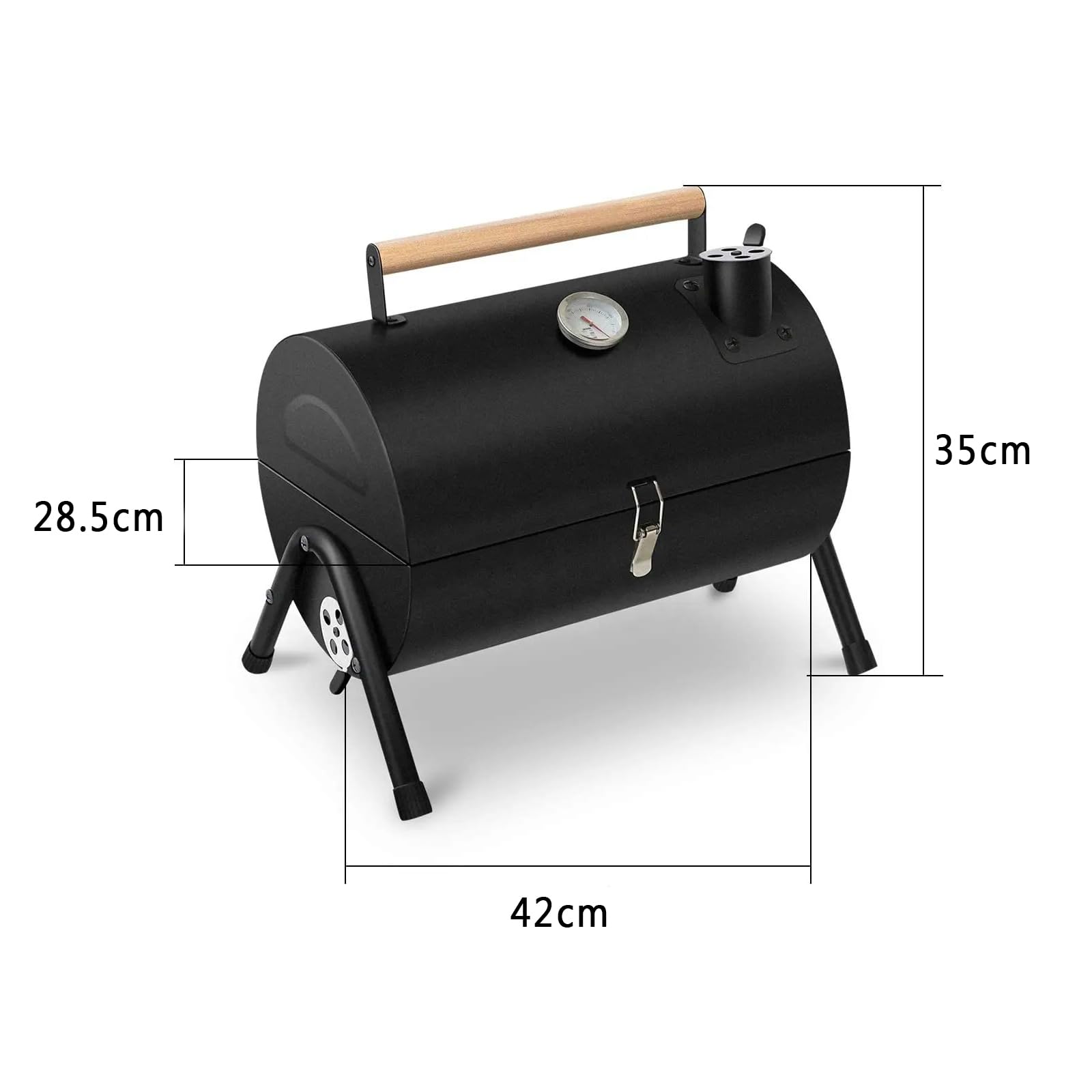 Griglia a Carbone Portatile,Griglia Per Barbecue Portatile Da Tavolo Resistente Al Calore,Acciaio Extra Spesso,Resistente Alle Alte Temperature,facile Da Pulire,per Barbecue All'aperto Campeggio