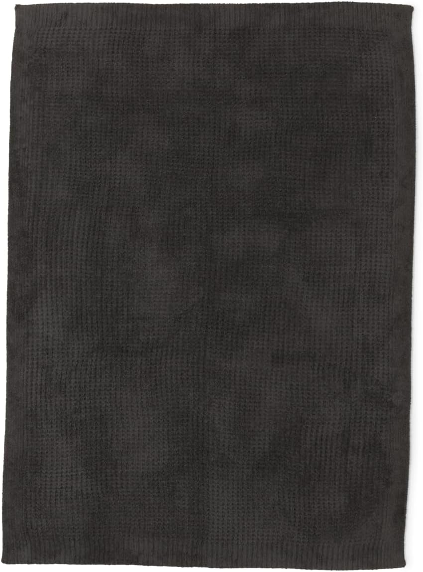 Barefoot Dreams® CozyChic® Waffle Throw, Carbon, 54"x72"