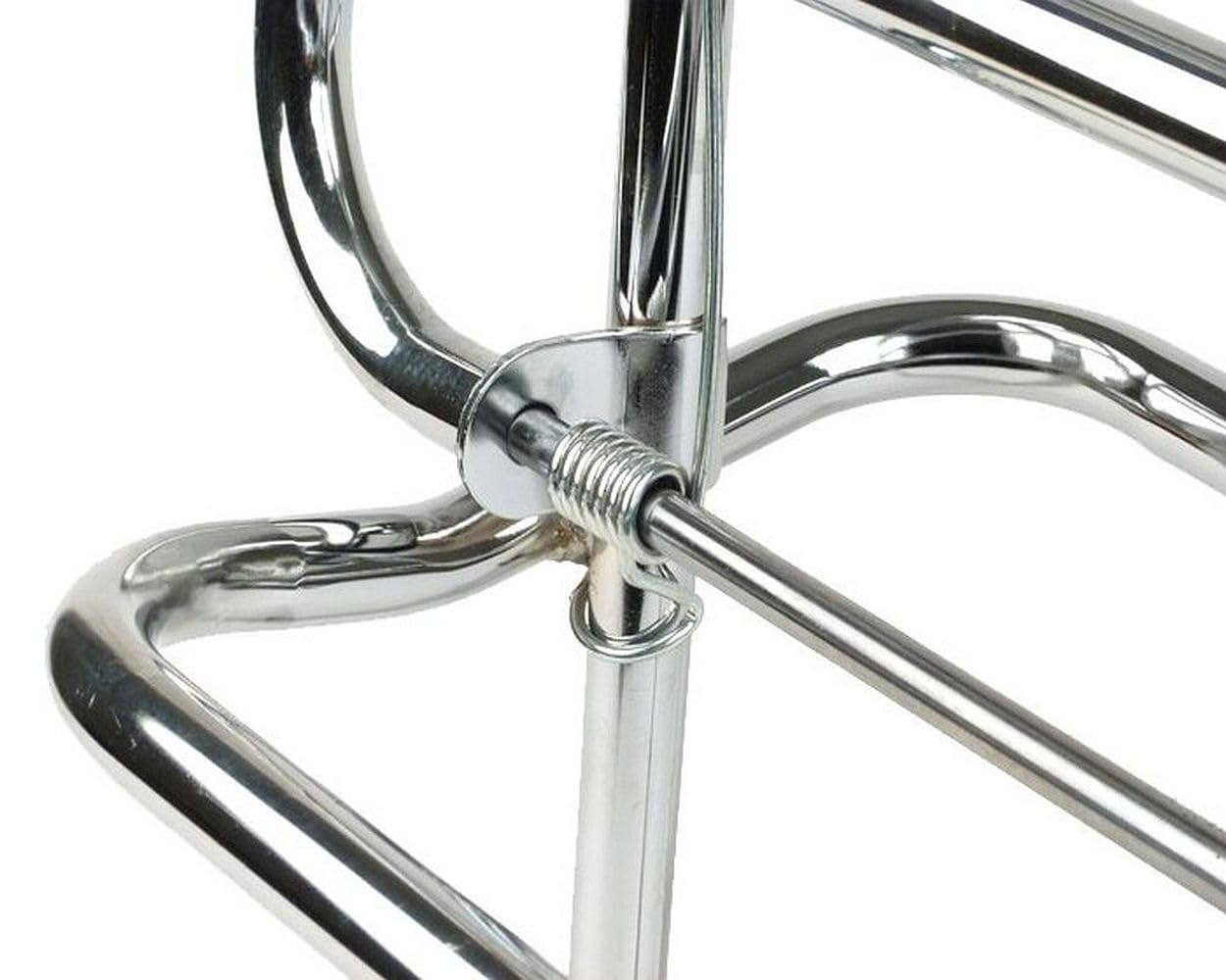 Gepäckträger klappbar hinten Chrom kompatibel Vespa PX80 PX125 PX150 PX200 LML Star Stella DLX