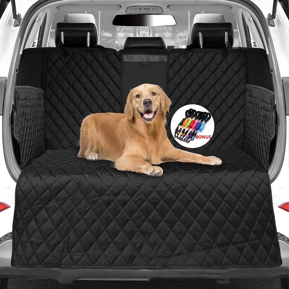 Protection Coffre Voiture Chien,pour Tesla Model Y.Tapis de Coffre pour imperméable antidérapant Durable Pliable