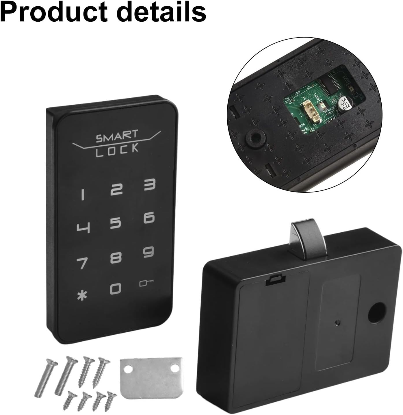 Secure Electronic Drawer Lock With USB Charging Capability And User Management For Homes And Offices