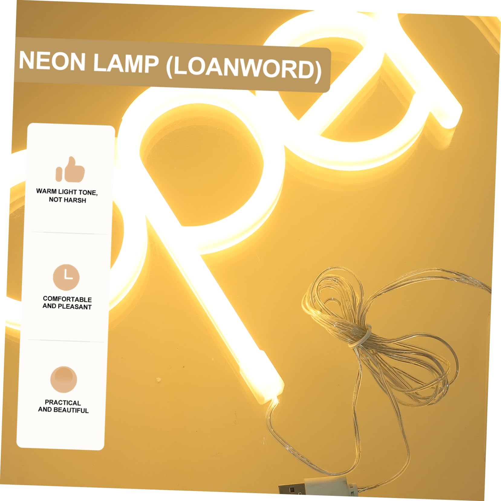 VALICLUD Letrero Led De Neón Abierto, Luz Cálida, Tamaño Mediano, Decoración De Pared Para Bares, Fiestas y Dormitorios, Lámpara Ambiental De Neón,