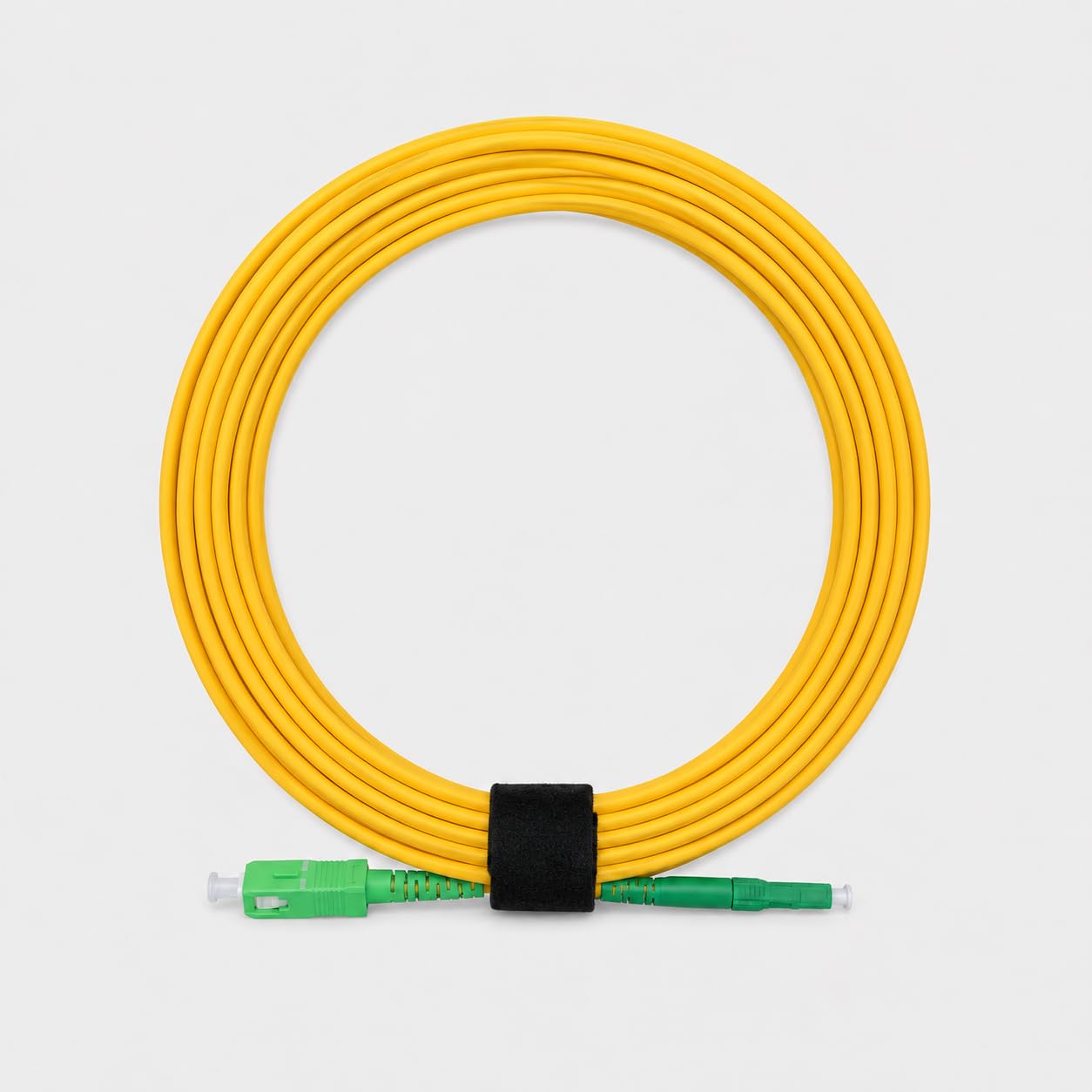 Elfcam® - Cavo Fibra Ottica SC/APC per LC/APC Simplex Monomodale LSZH (1M)