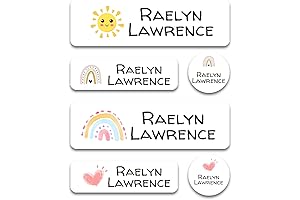 Custom Kid Name Labels Daycare Variety Pack