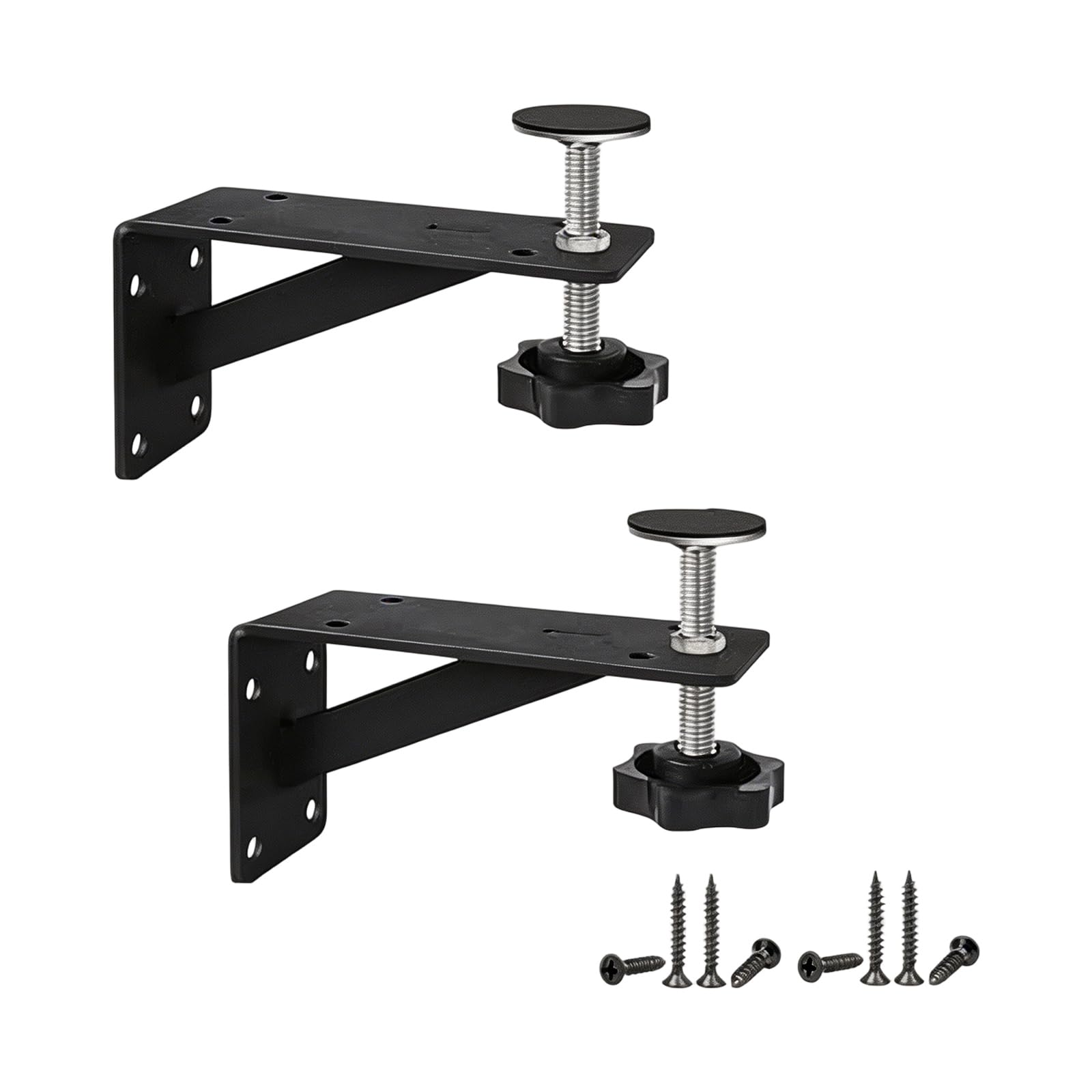 Kalttoy Multicolor 2Pcs Adjustable Undermount Sink Bracket Space Saving Repair Bracket For Kitchen & Bathroom Cabinets For Kitchen & Bathroom Cabinets