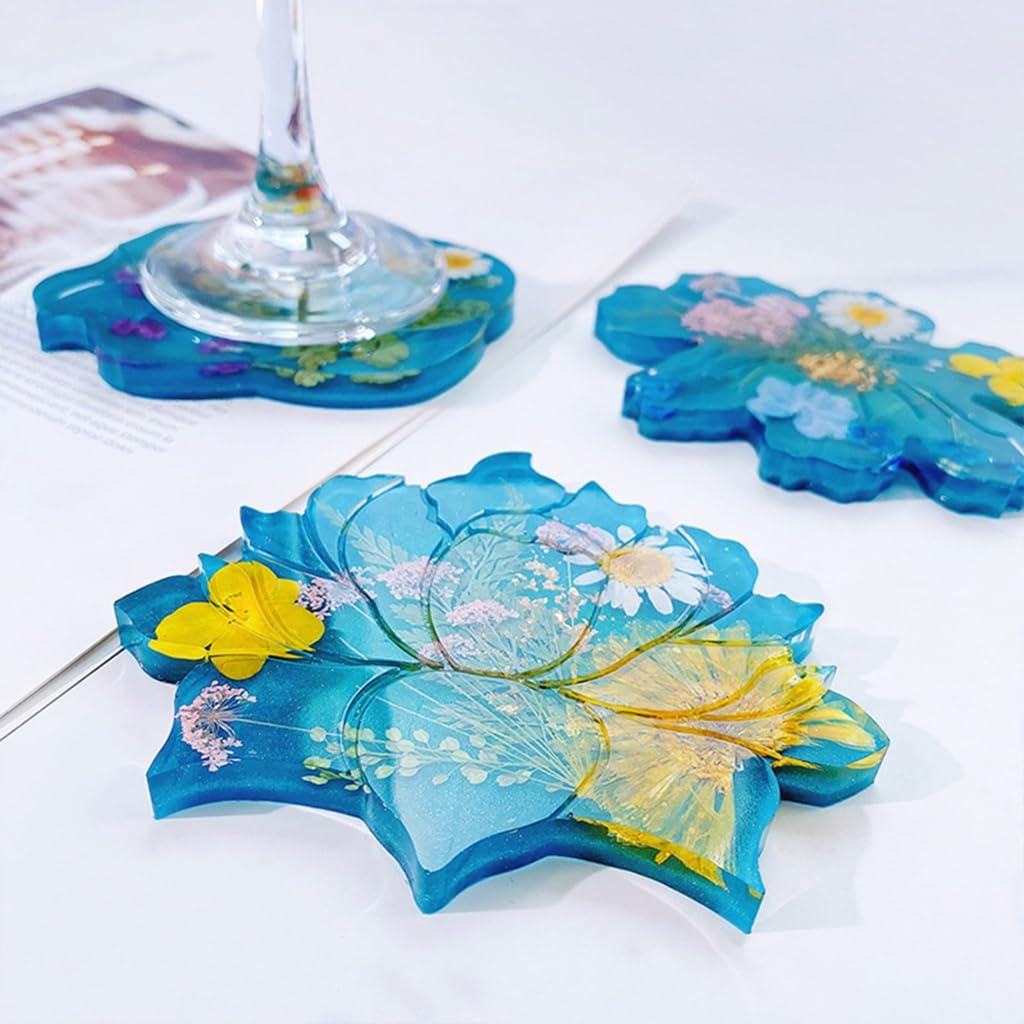 Silikon-Form Für Harz-Untersetzer – Rechteckig, 32,3x23,3 Cm, DIY-Gussform Für Tischsets & Deko