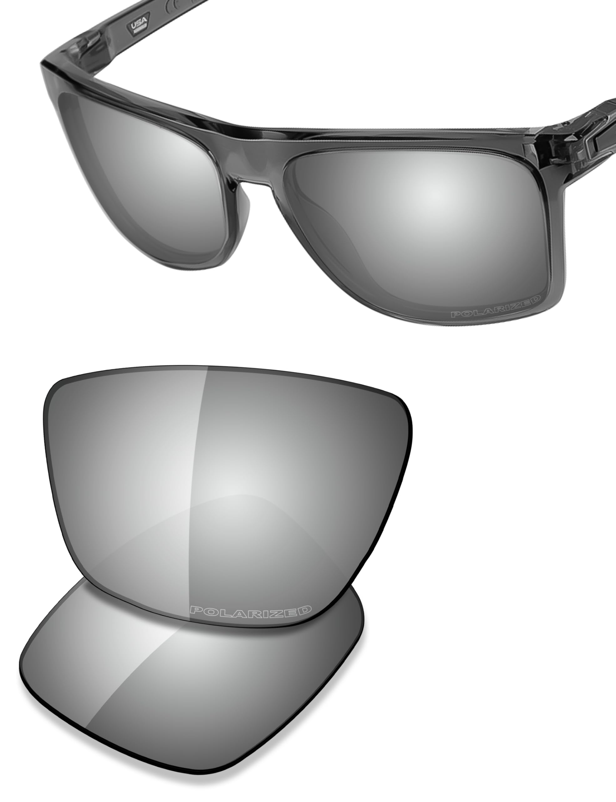 Saucer Lentes de repuesto prémium para gafas de sol Oakley Leffingwell OO9100