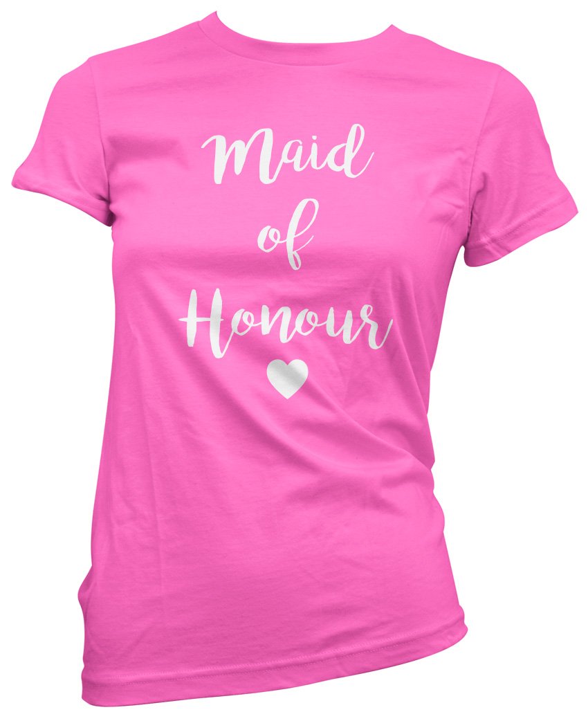 Maid of Honour Women's T-Shirt - Pink 16