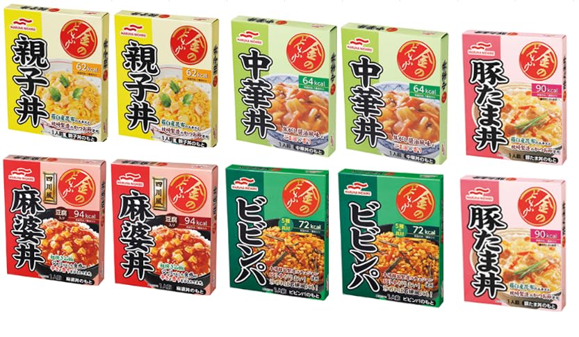 Amazon.co.jp: マルハ ニチロ 金のどんぶり どんぶり アソート