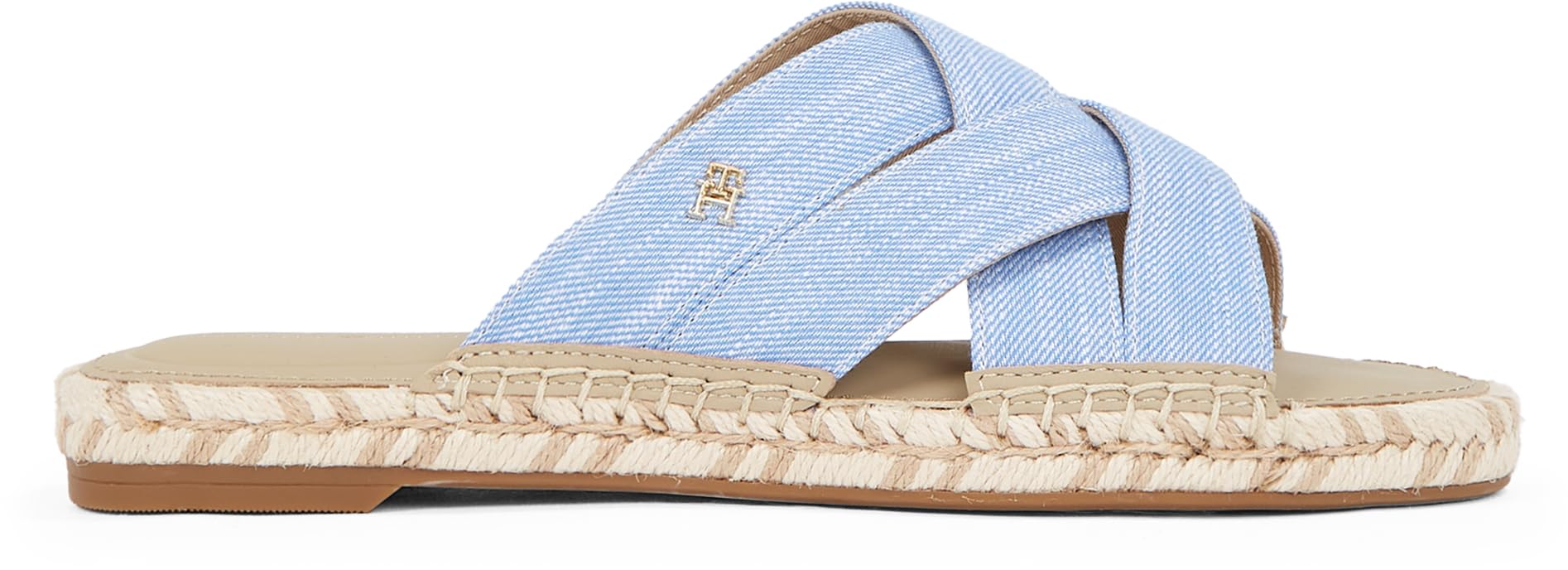 Tommy Hilfiger Donna Espadrillas Chambray Mule Sandali