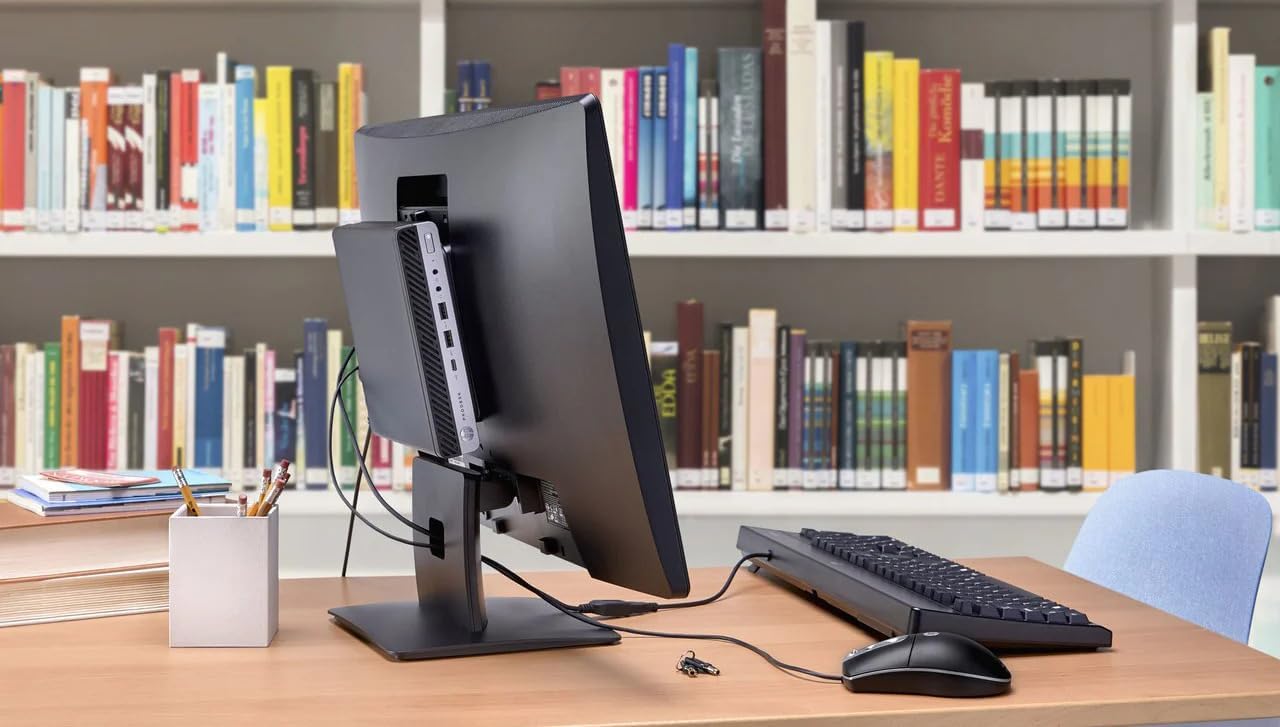 HP ProDesk 600 G4 Mini PC Desktop Computer, Intel Core i5-8500T up to 3.5 GHz, 8GB RAM 256GB SSD, Type-C, Keyboard & Mouse, 2 Display Ports, Windows 11 Pro(Renewed)