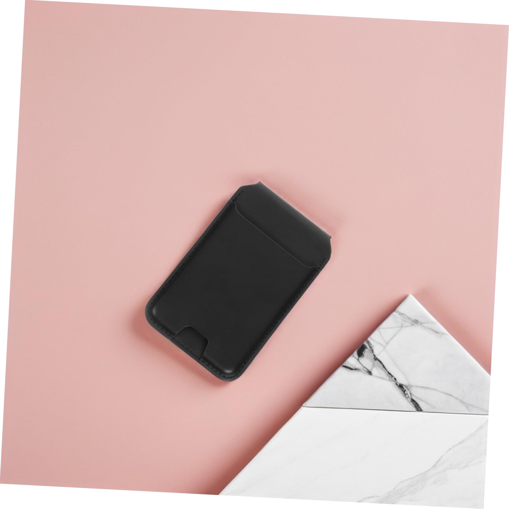 Portafoglio Magnetico per Telefono Supporto Pieghevole Porta Carte di Credito Tasca Porta Carte in Pu Organizzatore per Documenti