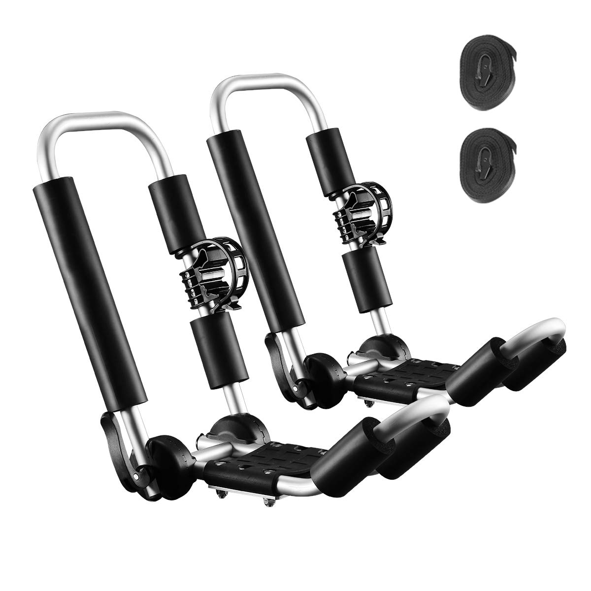 Buy LEADRACKS Aluminum Folding Kayak Roof Rack, Universal Kayak Carrier