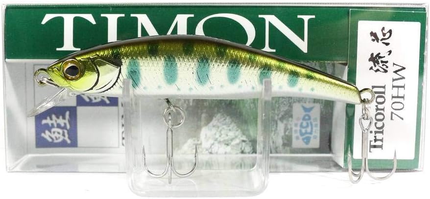 Jackall Timon Tricoroll Ryushin 70 HW Sinking Lure Silver Yamame (9013)