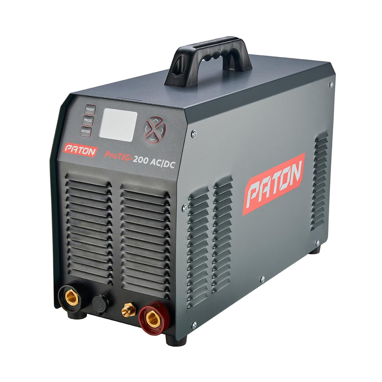 PATON ProTIG-200 AC/DC Soudeur TIG AC/DC numérique avec fonction pulsée – Soudeur inverter professionnel 230V pour aluminium et acier, TIG avec gaz pour Soudeurs exigeants