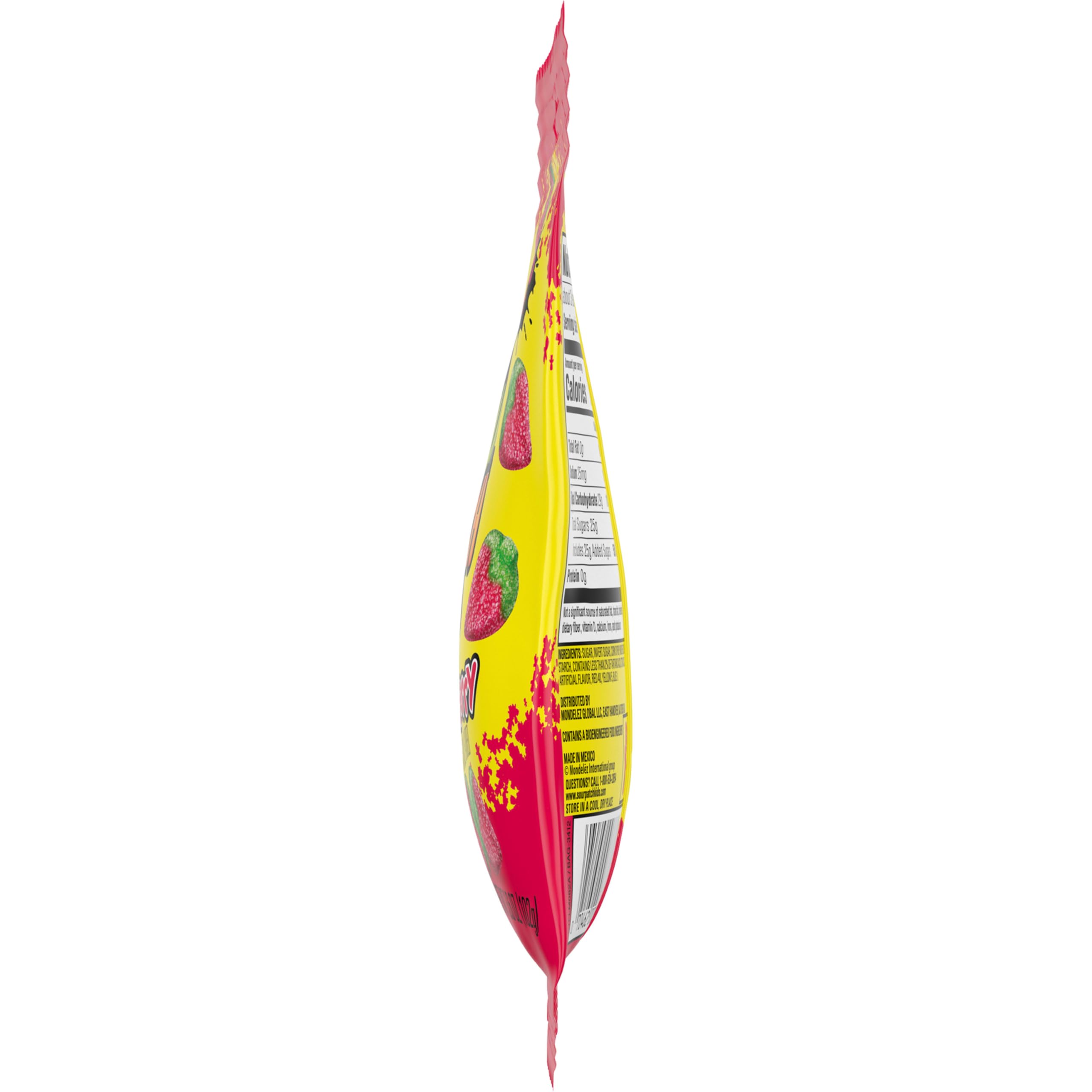 SOUR PATCH KIDS Caramelos suaves y masticables de fresa, bolsas de 340.2-102.1 g