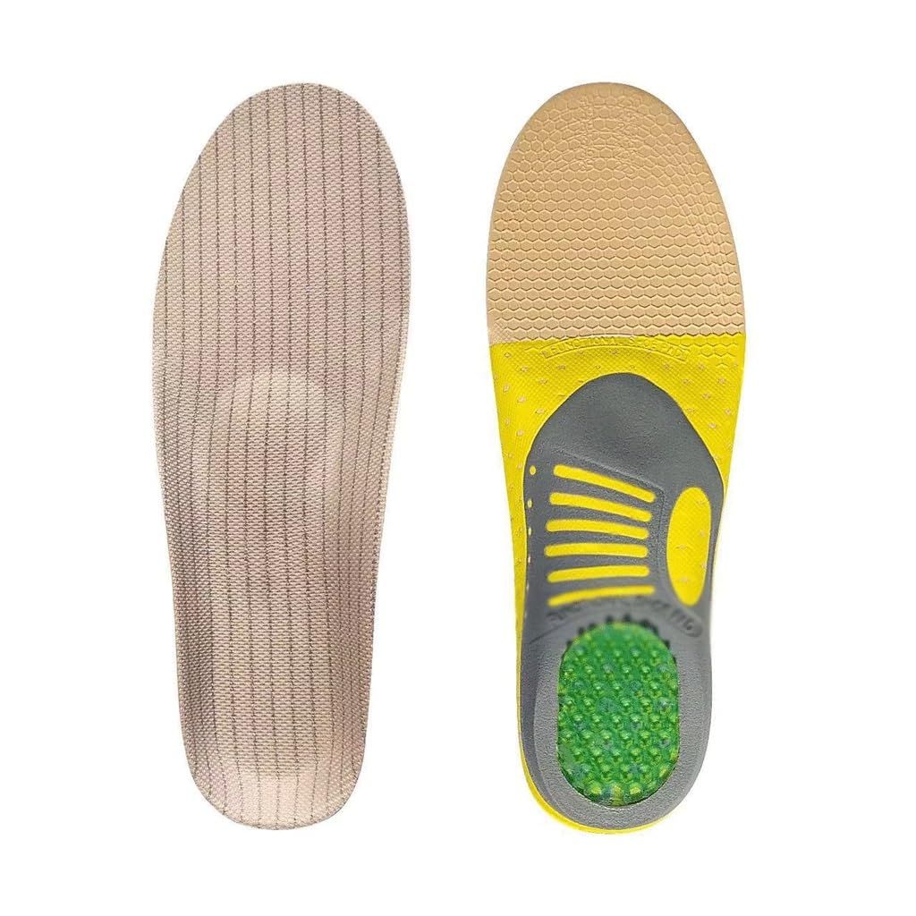 Semelle pieds plats respirante anti transpiration pour le sport