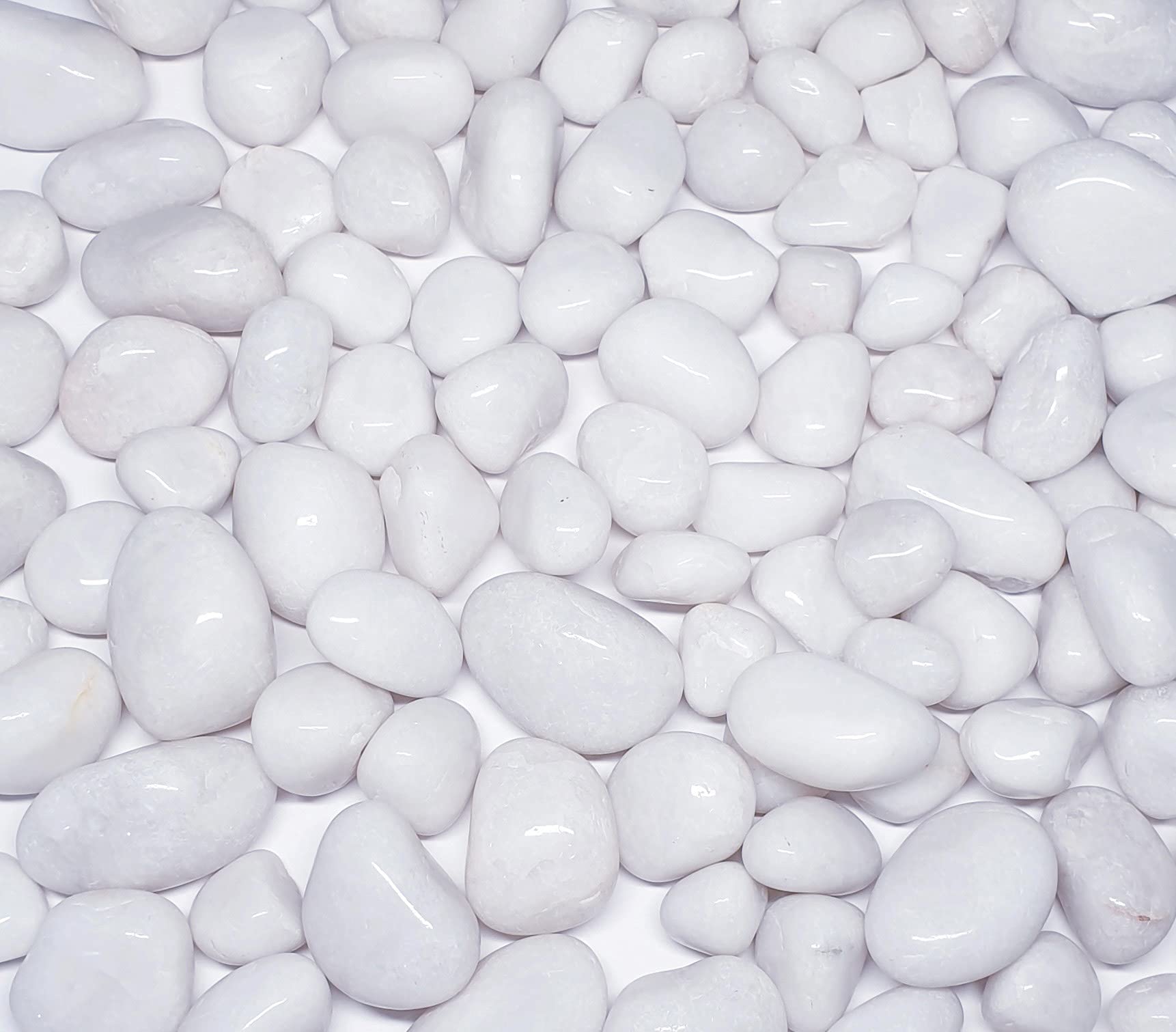 Wisket® 860 Gram White Pebbles - Transform Your Home and Garden with White Asymmetrical Zen Pebbles, Marbles, and Stones - The Perfect Addition for Your Vase Aquarium or Landscape Design ! (B09G23LM46) Amazon Price History, Amazon Price Tracker