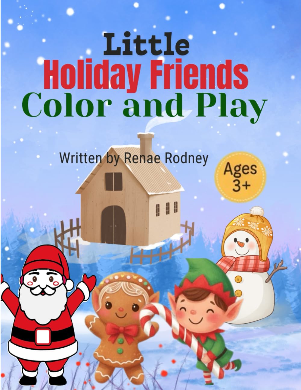 Little Holiday Friends Color and Play