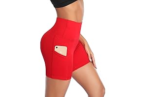 High Waist Workout Spandex Shorts for Women