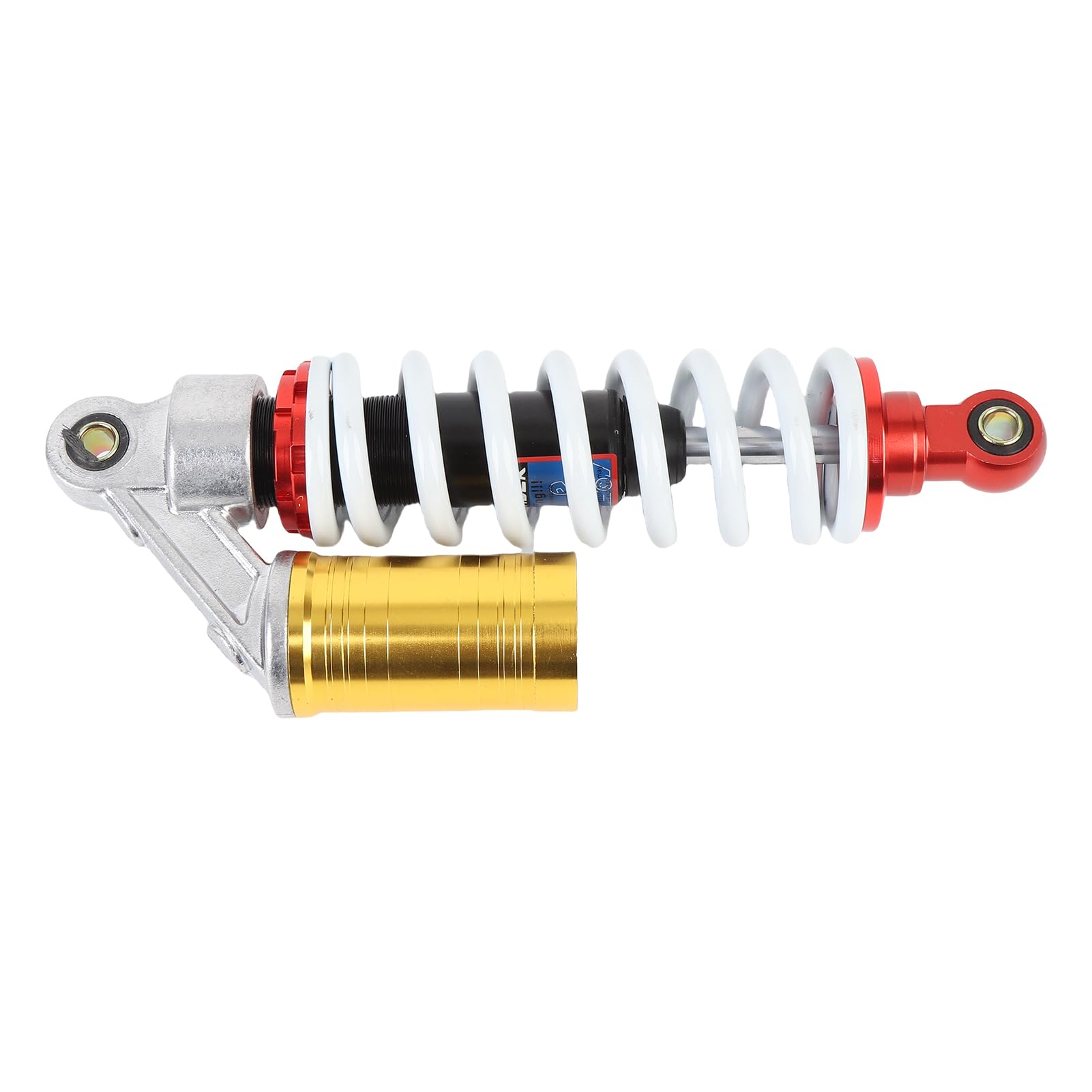 Dilwe Amortyzator Motocyklowy Regulowany Amortyzator Sprężynowy 280 Mm Stop Aluminium i Stal Sprężynowa Zawieszenia dla ATV Quad Dirt Bike Go Kart Scooter