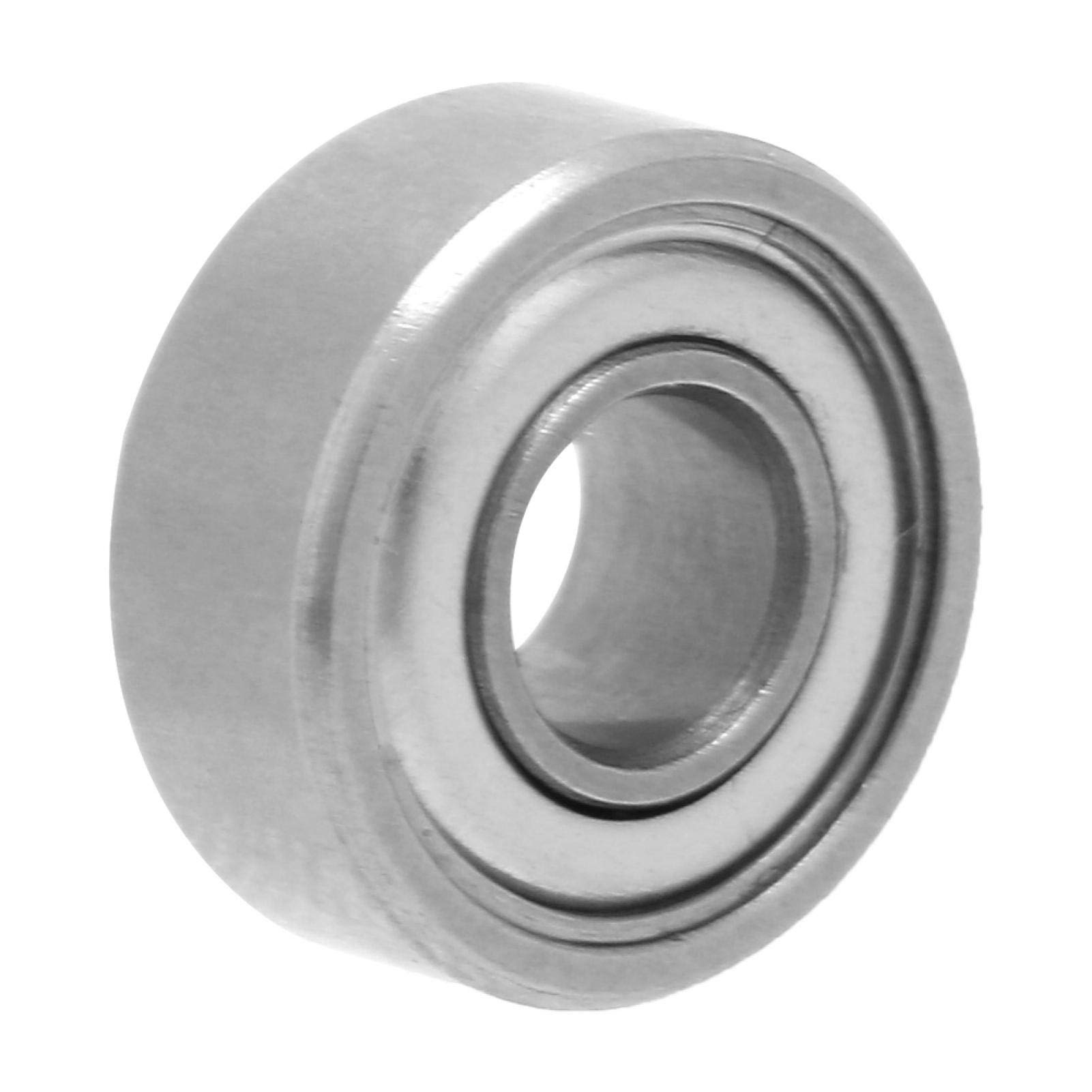 Roulements à Brides MF104ZZ 4 X 10 X 4 Mm ABEC-1 (10 Pièces) - Roulements à Billes Miniatures à Gorge Profonde MF104 Z ZZ Produits Industriels