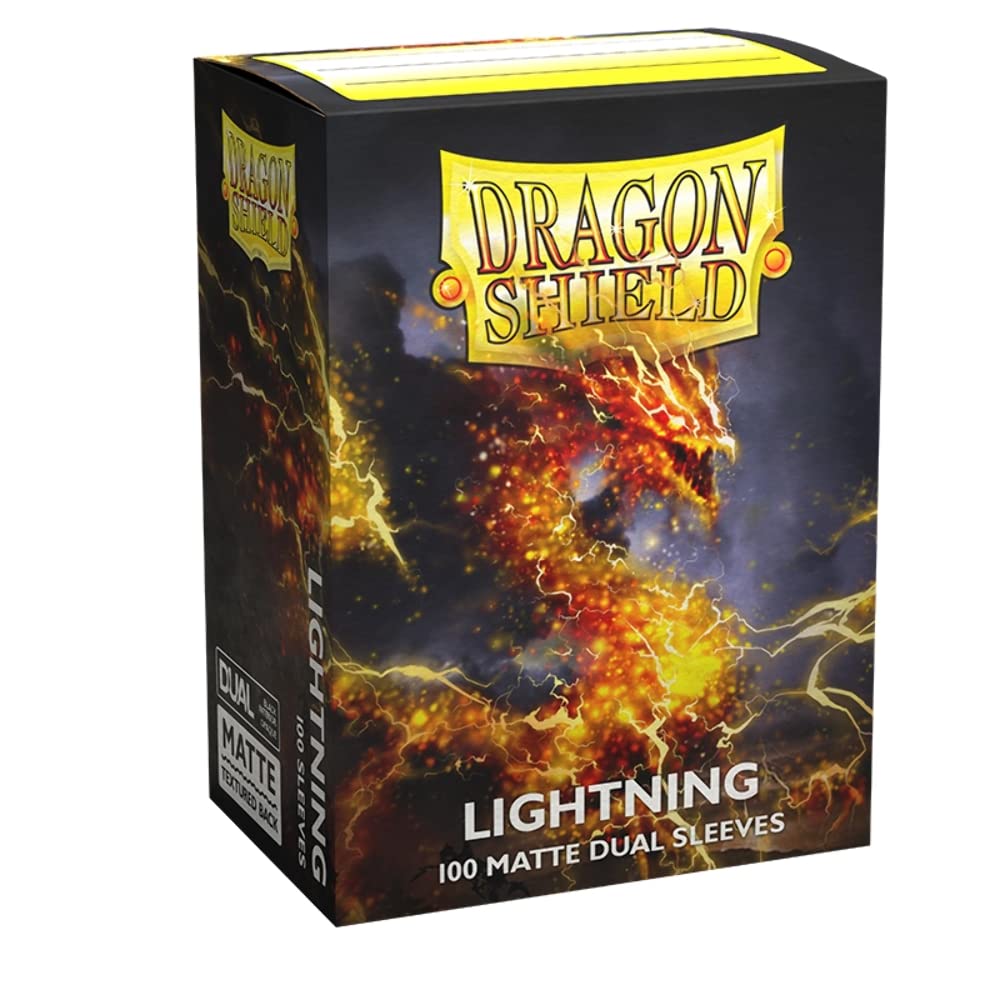 Sleeves: Dragon Shield - Standard - Dual Matte (x100) - Lightning