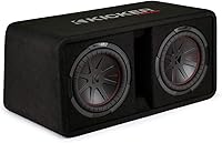 Vista 1 de KICKER 48DCWR102 CompR Subwoofers duales de 10" en carcasa ventilada, 2ohm