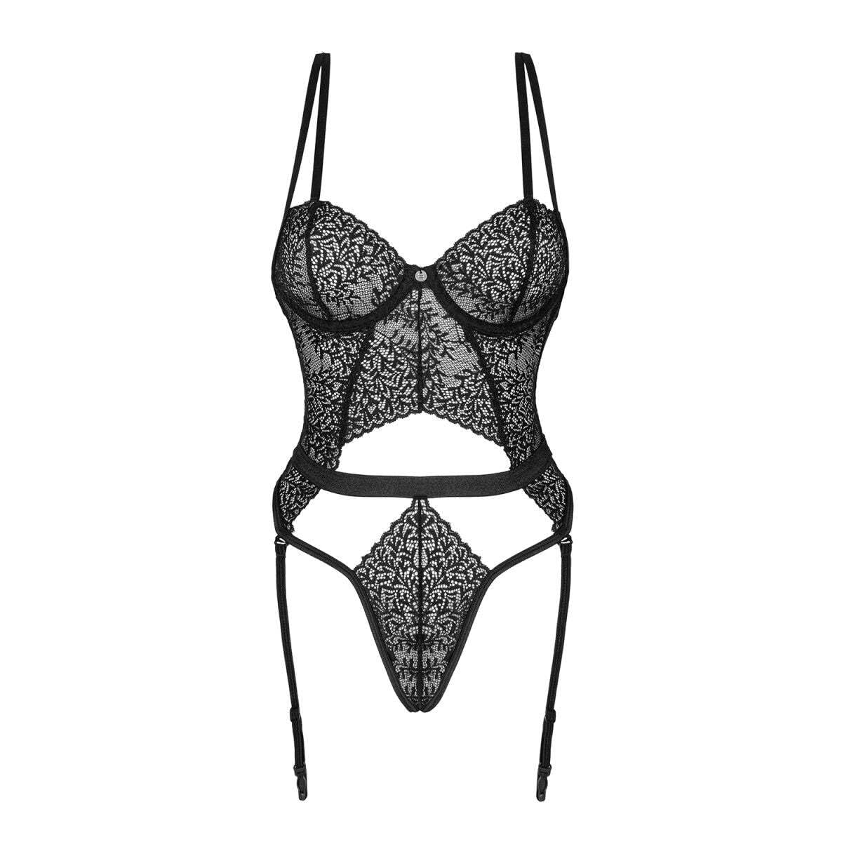 Obsessive Sensuale Body da Donna con Pizzo Yaskana Teddy