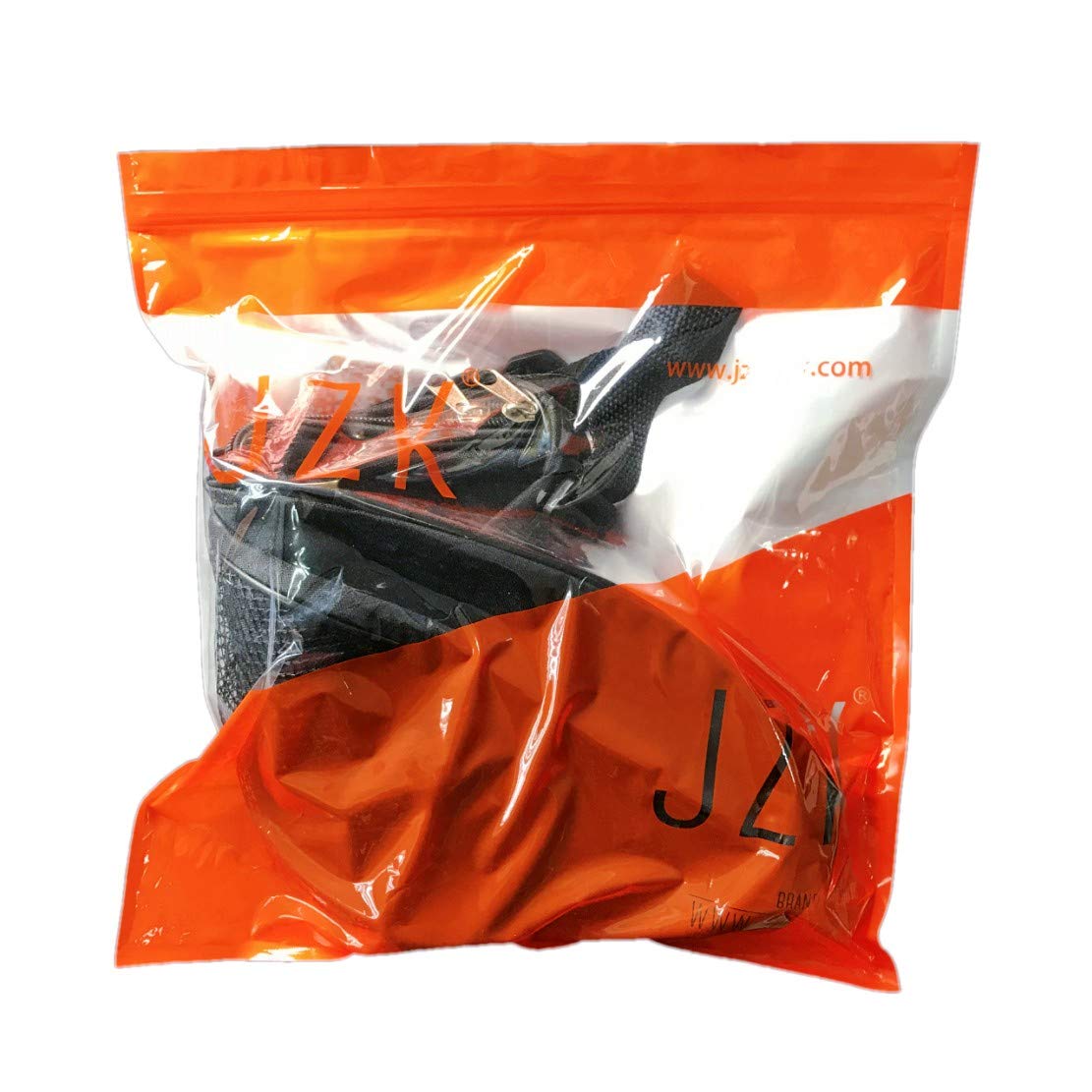 JZK Bolsa Bandolera Baloncesto Voleibol Fútbol Bolsillos Laterales Red Botella Agua Negra