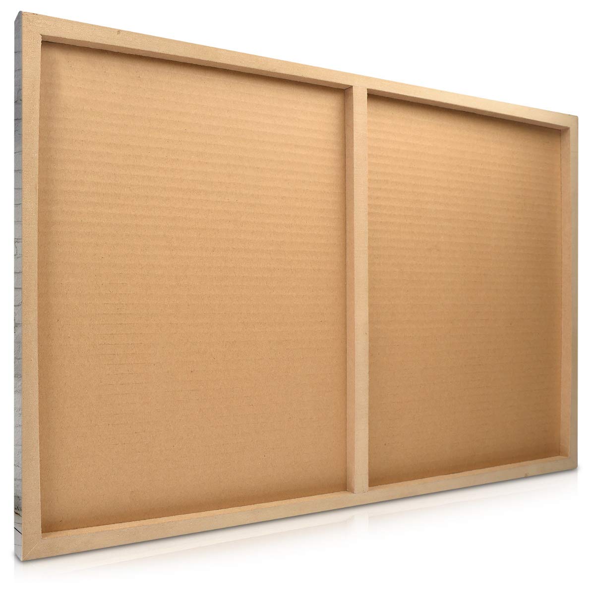 Navaris Pizarra magnética 60x40cm Tablero industrial lavable con soporte y marcador