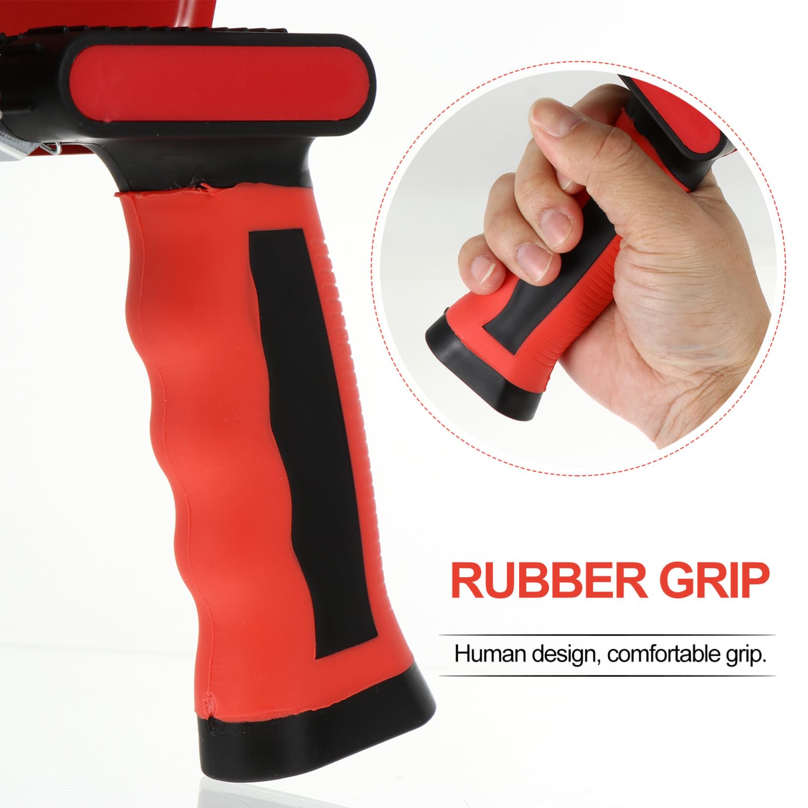2 Stck. Ergonomischer Metall Verpackungskarton Klebebandabroller Praktischer Robuster Klebebandspender für Effizientes Schneiden und Einfaches Verpacken im Lagergebrauch