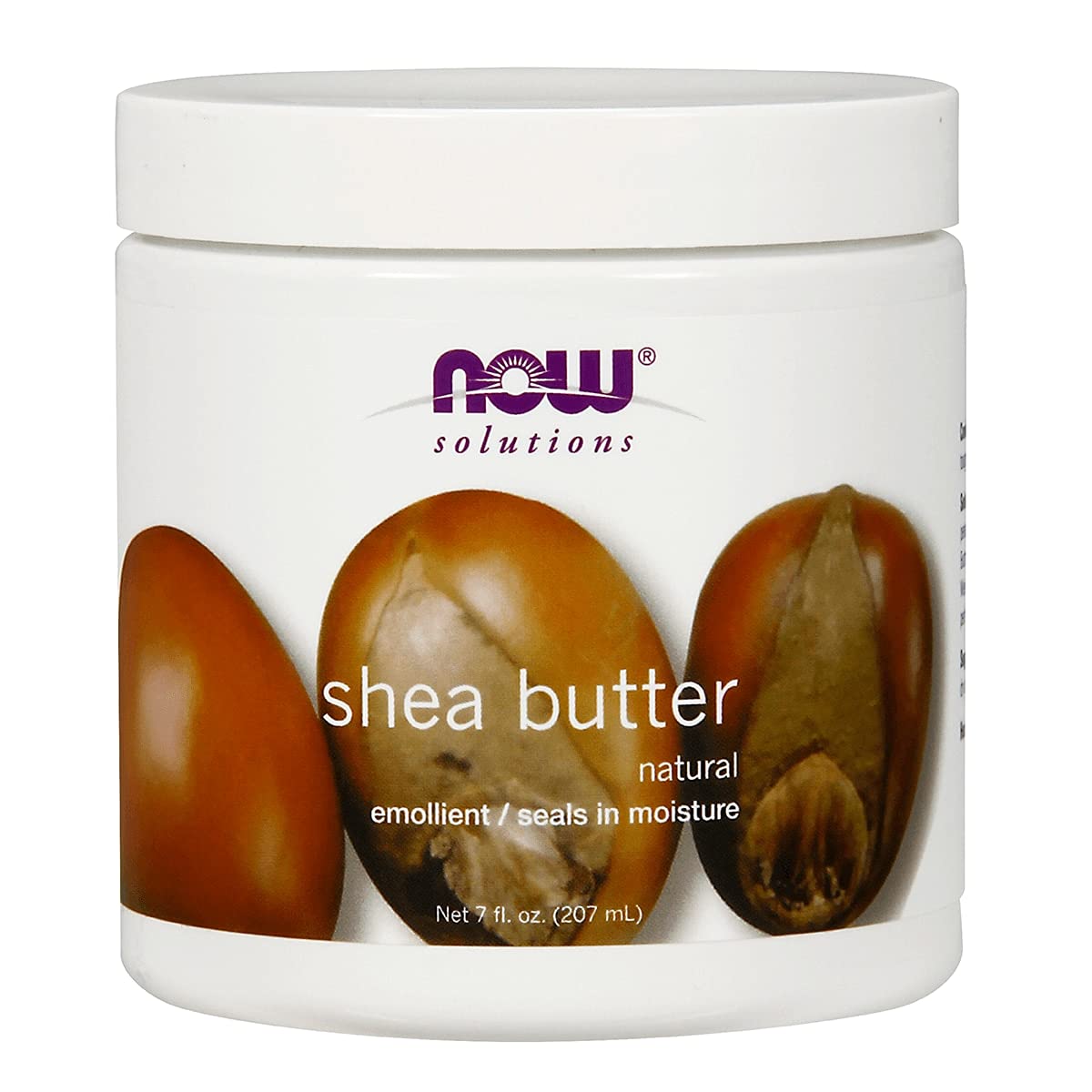 Now Foods Solutions Natural Shea Butter - 207 Ml