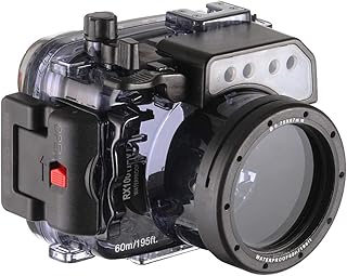 PRO 60M Waterproof Underwater Housing Case for Sony RX100 I II III IV V Camera