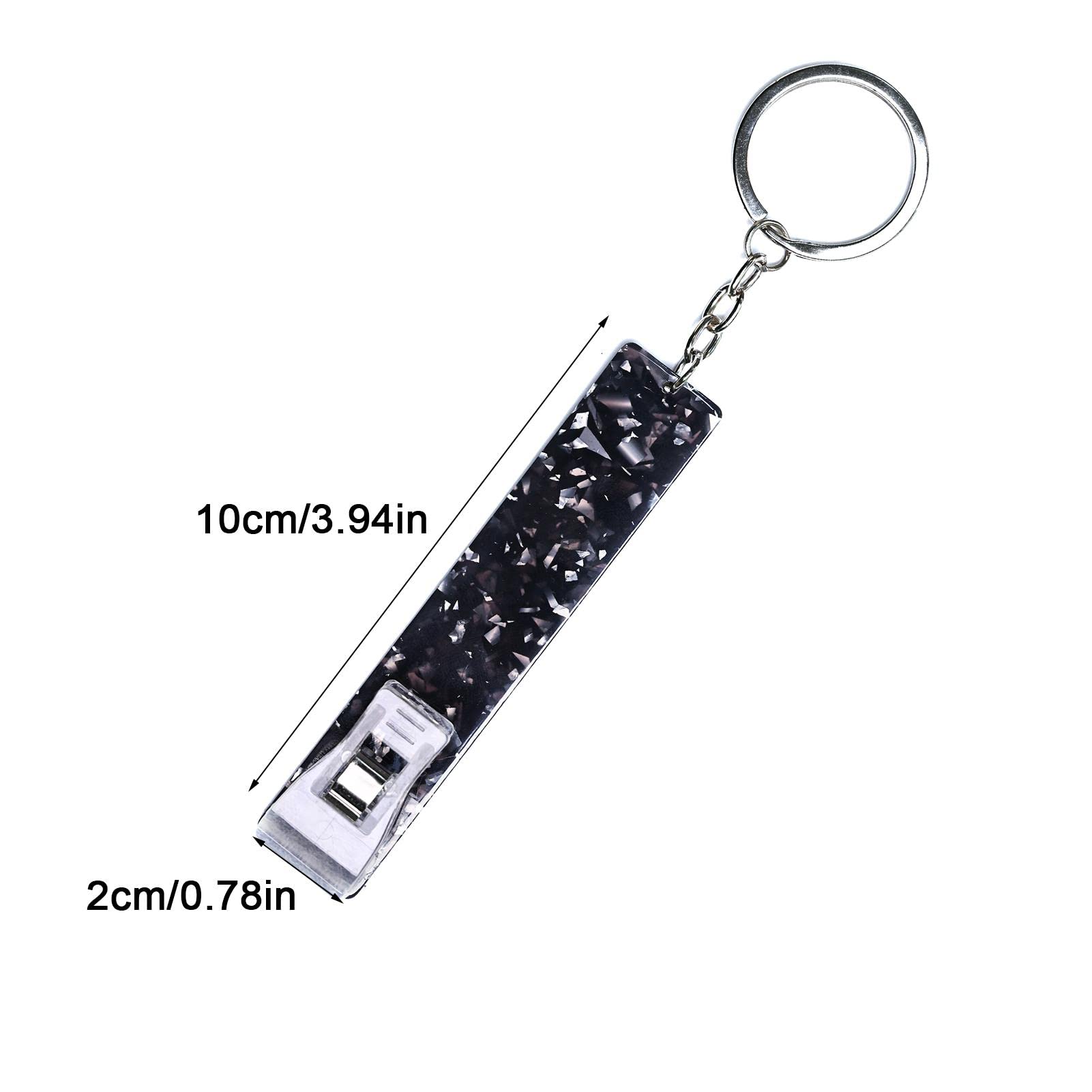 Pince à Cartes En Acrylique Pour Ongles Longs - Accessoire Pratique Pour Distributeurs, Ascenseurs, Porte-clés Décoratif