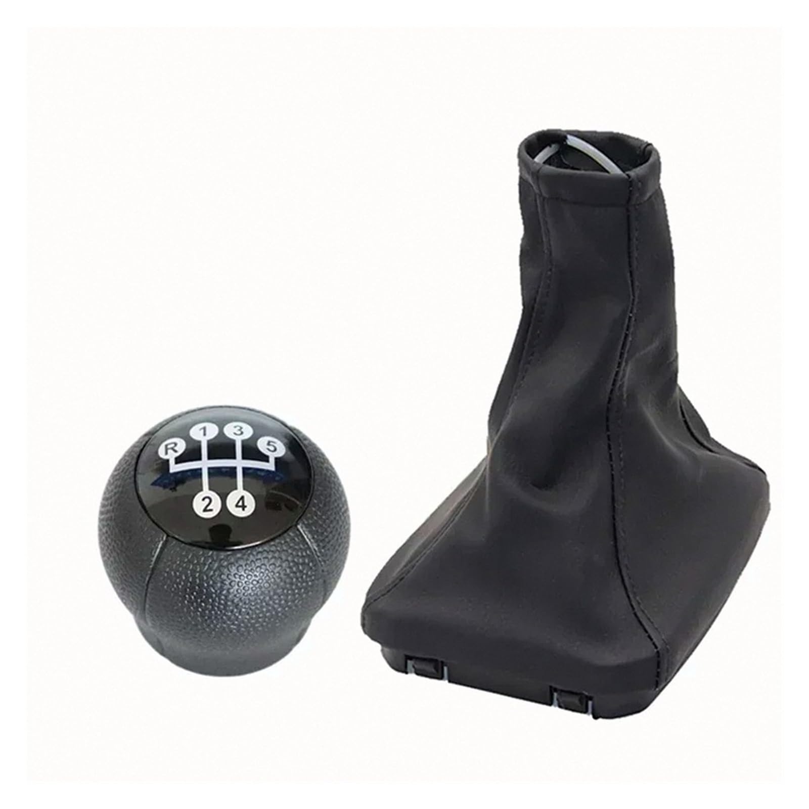 HTVTKRFGRL for Opel for Corsa C Sporty Shift Knob Leather