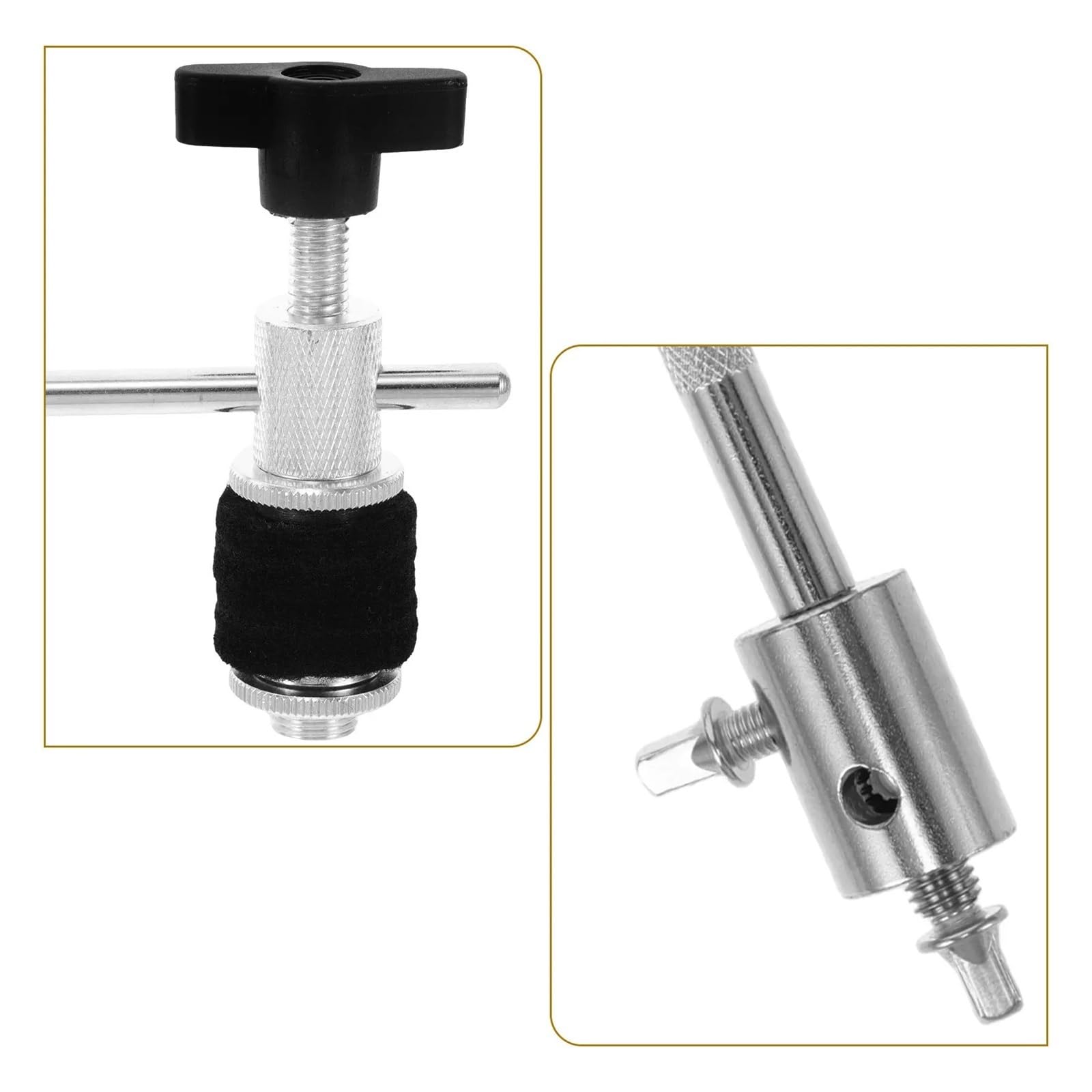 Pince De Cloche Réglable, Bras De Flèche De Fixation Stable