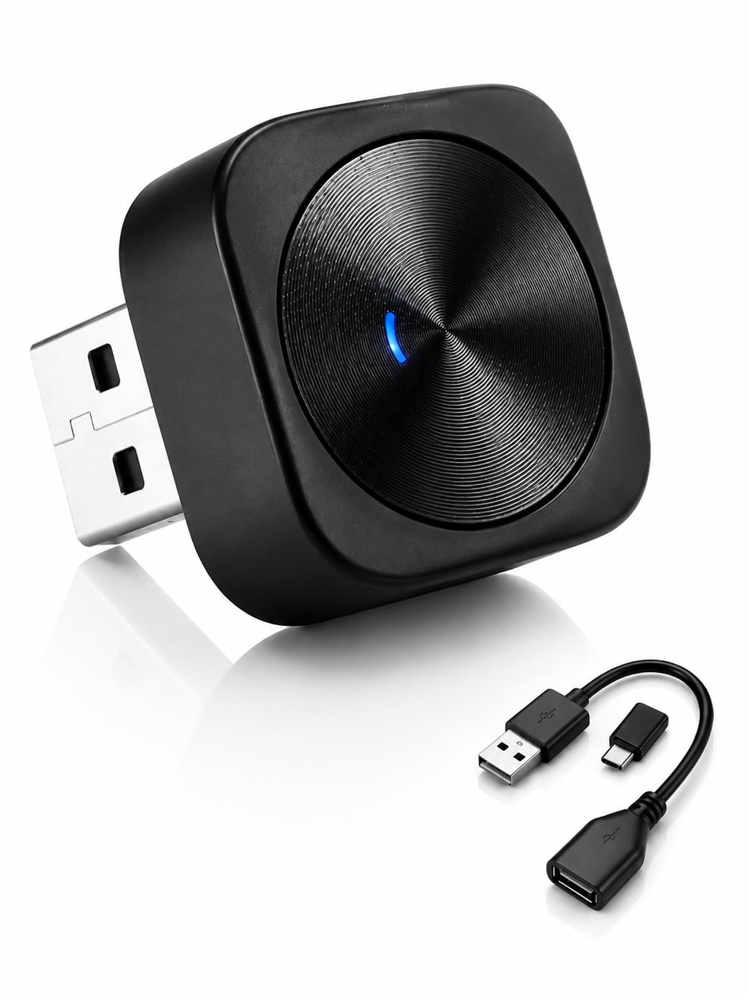 Wireless CarPlay Adapter for Apple iPhone & Android Auto, Wired to Wireless Car Play Adapter 2026 Upgraded, Plug and Play, Fast Auto-Reconnect, No Latency, USB/USB-C Port-image-39