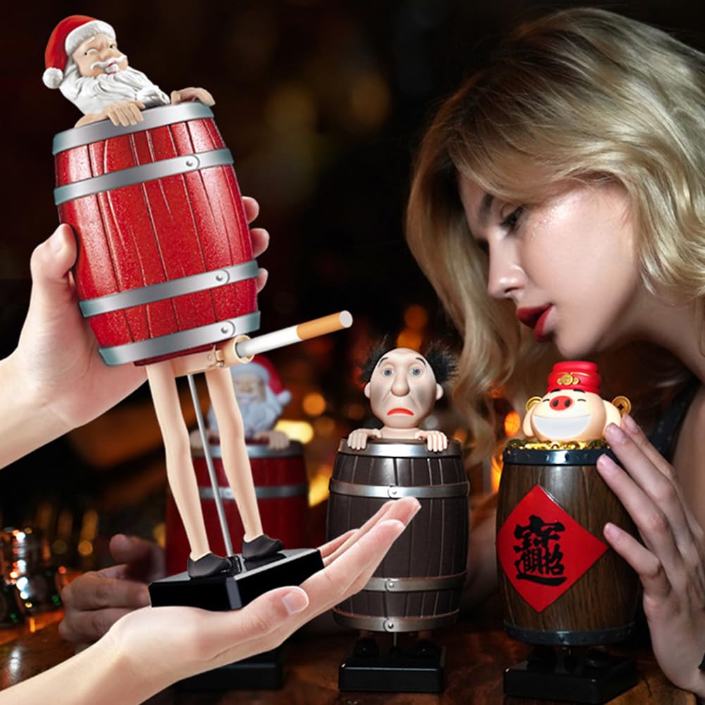 ikea santa cigarette holder Funny Dispenser, Christmas Prank Santa Cigarette Holder, Santa Claus Barrel Cigarette Cases & Dispensers, Perfect Gag Gift for Christmas Party, Home Decor (2 Pcs A) : Health & Household Luminary You Funny Santa Cigarette