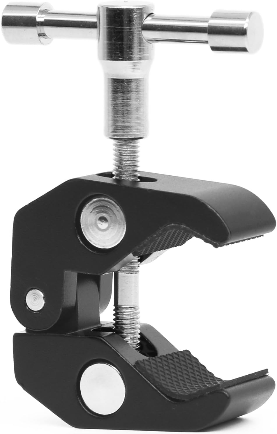 Super Clamp Camera Clamp w/ 1/4"20 and 3/8"16 Thread for Cameras, Lights, Umbrellas, Hooks