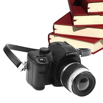 Fotocamera Retro Koopty Miniatura - Modello Decorativo Con Suono E Luce, Per Oggetti Di Scena