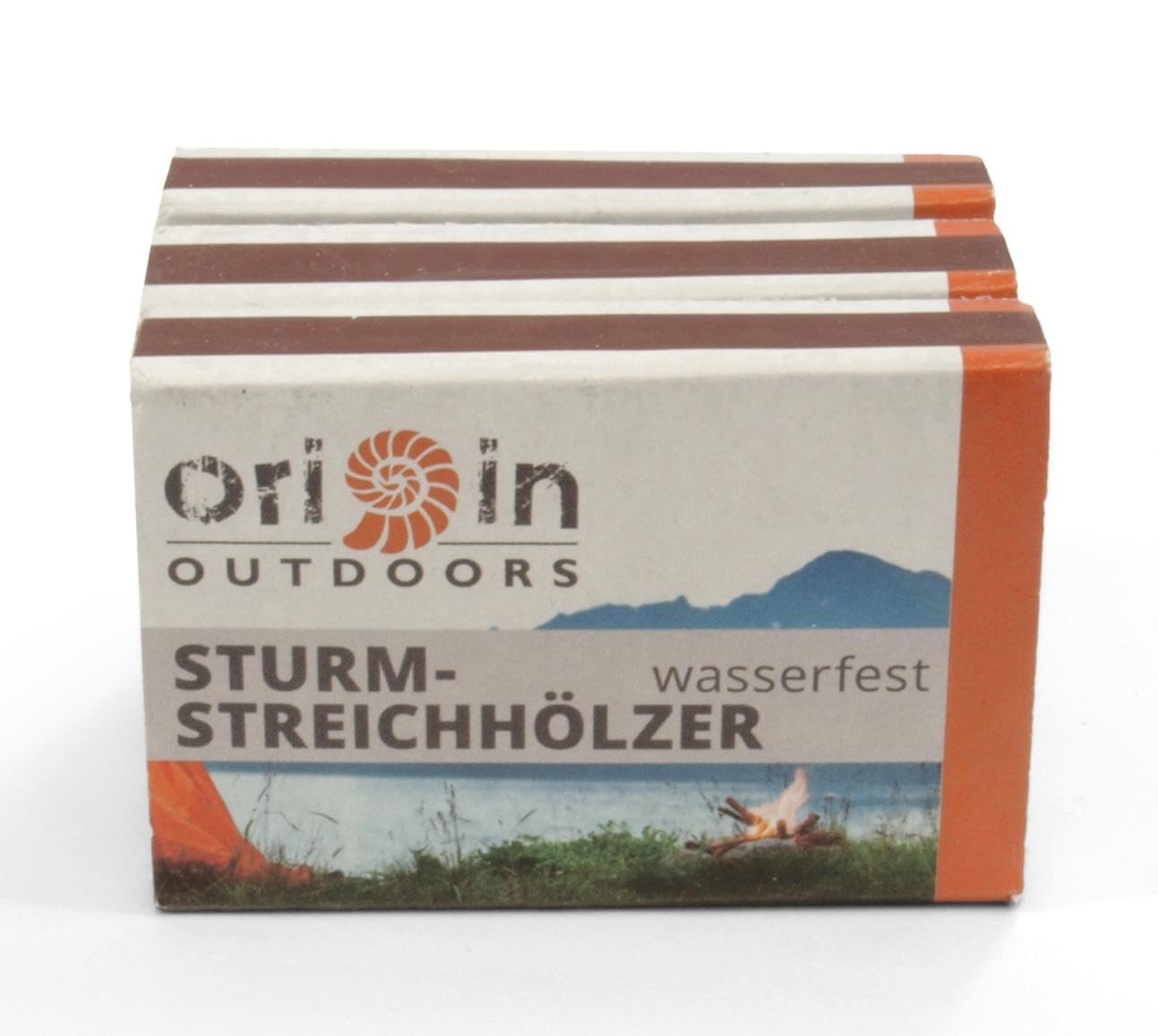 BasicNature Wasserfeste Sturmstreichhölzer