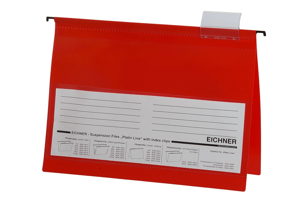 10 PVC-Hängehefter, verschiedene Varianten