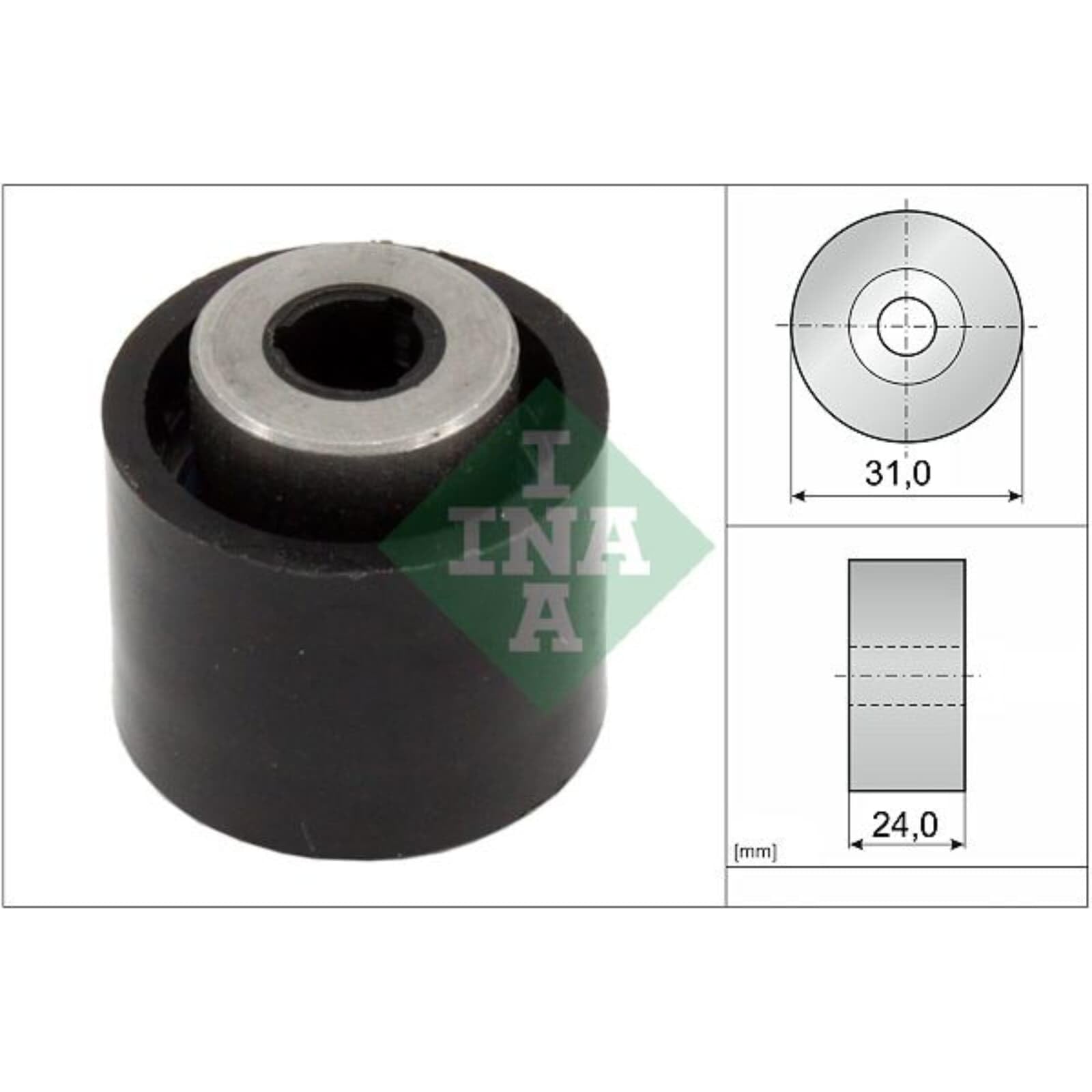INA Kit cinghia di distribuzione 530 0856 10 24mm Compatibilità con PEUGEOT 208 I Hatchback CA, CC 2008 Station Wagon CU 3008 0U 308 II, CITROËN C3 II SC