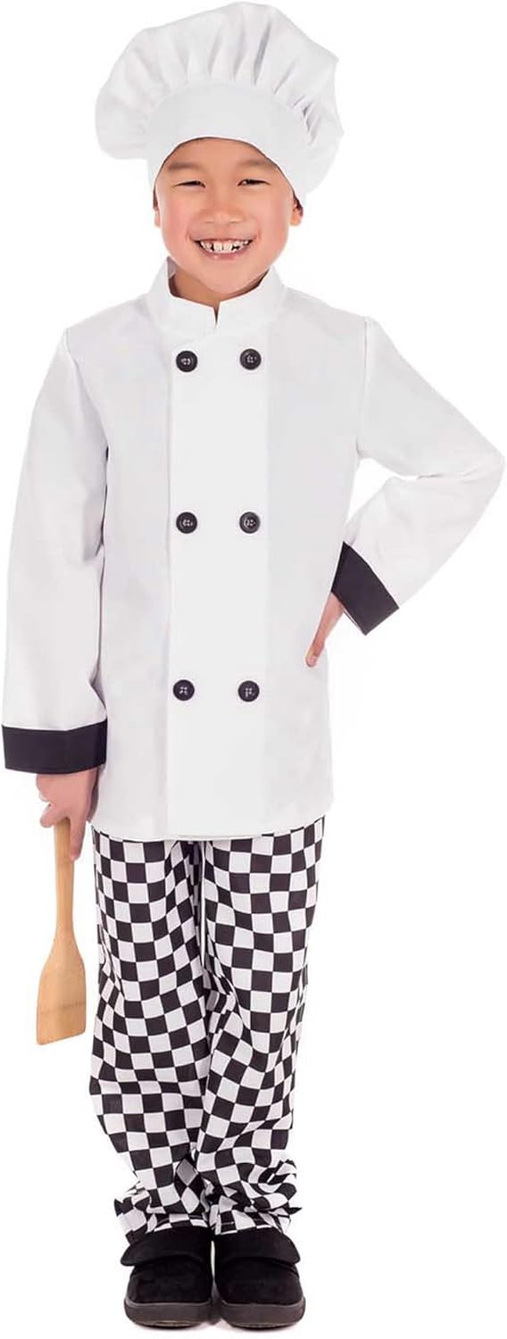 fun shack Chef Costume Kids, Boys Chef Costume, Boys Halloween Costumes, Halloween Costumes for Kids, Medium