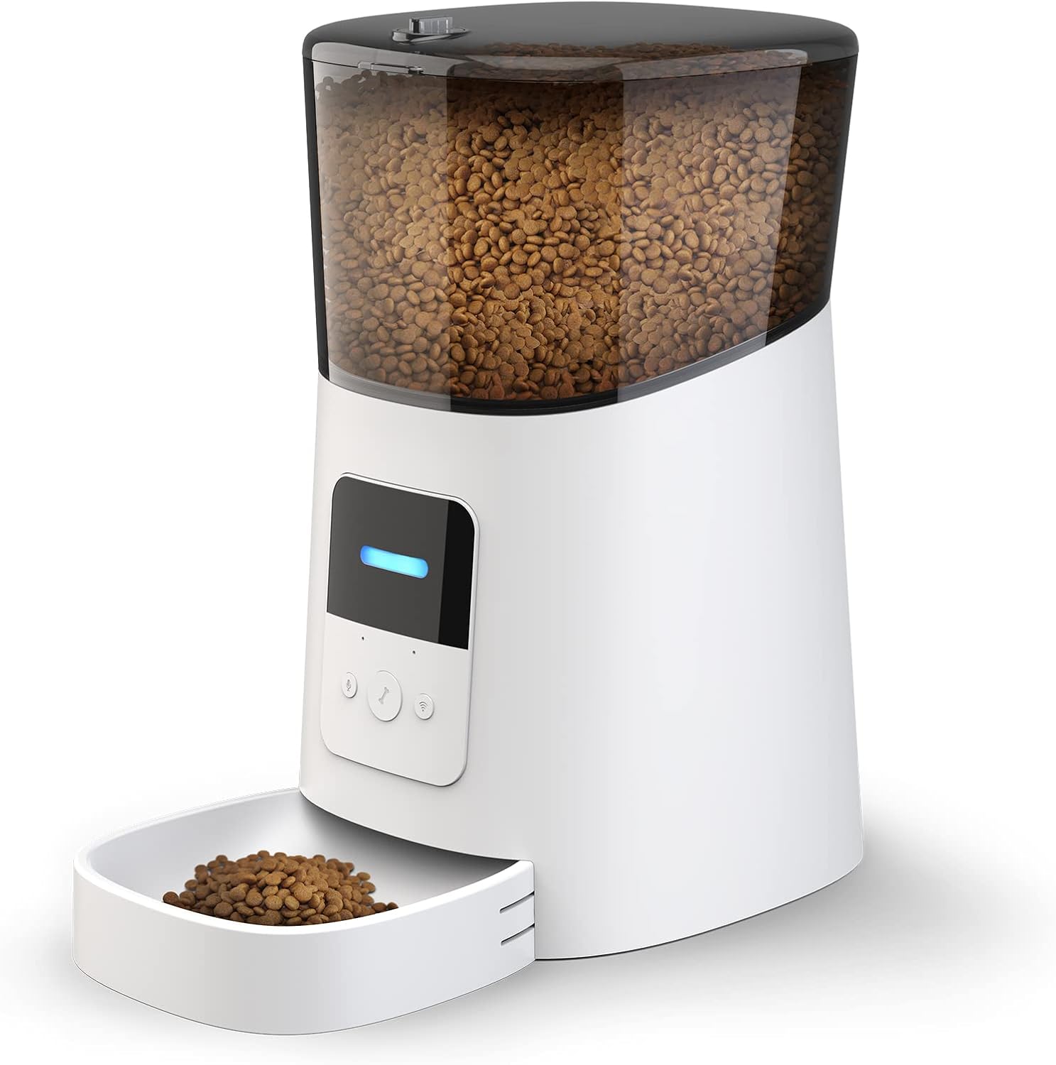 ADVWIN Pet Feeder,WiFi 6L Automatic Cat Feeder with App Remote Control