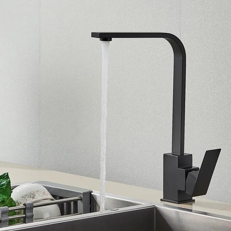 Robinet de cuisine eau chaude et froide orientable 360