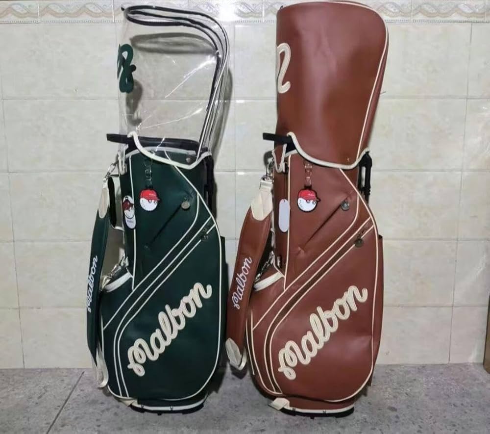 マルボンゴルフ malbon キャディバッグ 2色 男女兼用