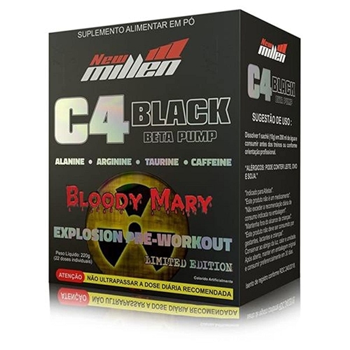 C4 Black Beta Pump, New Millen, 22 Doses C4 Black Beta Pump, New Millen, 22 Doses