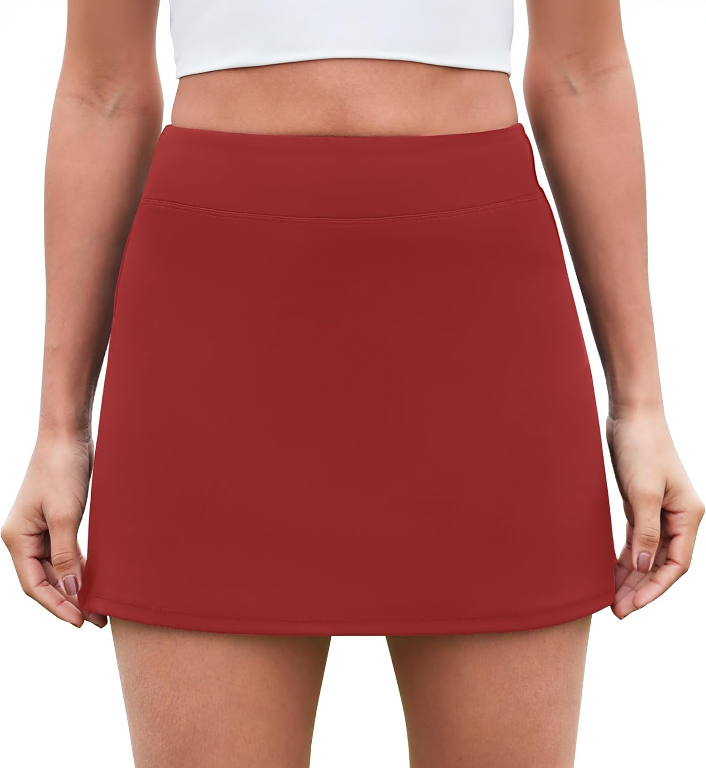 FireSwan Womens Tennis Skirt with Pockets High Waisted Golf Skorts Running Workout Skirts Summer Athletic